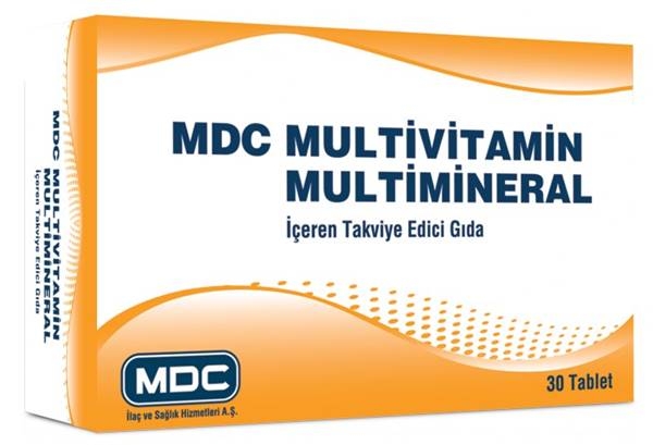 MDC Multivitamin Multimineral Kompleks Kapsül